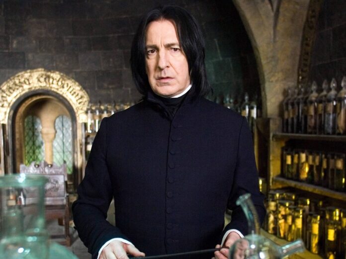 Alan Rickman (1946-2016) als Severus Snape in den 