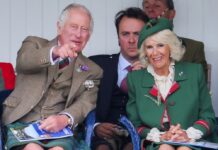 Prinz Charles und Herzogin Camilla bei den Highland Games in Braemar.