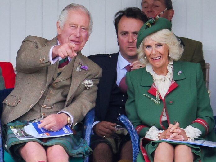 Prinz Charles und Herzogin Camilla bei den Highland Games in Braemar.