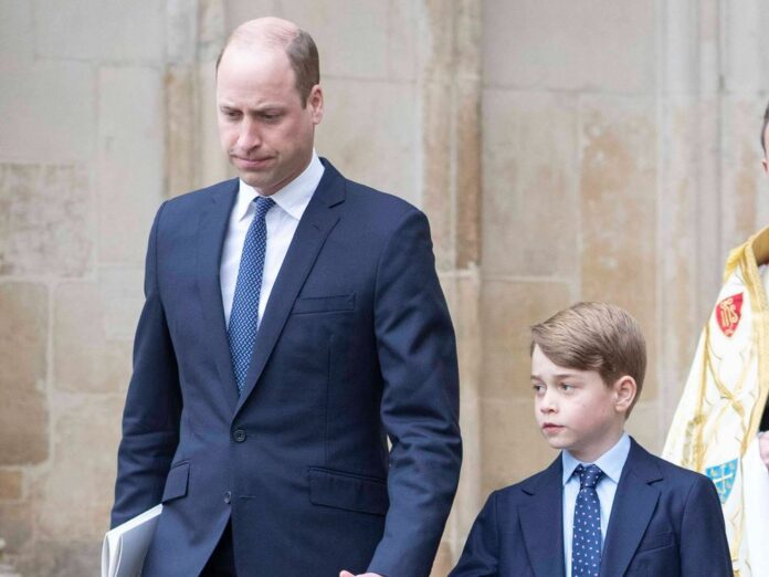 Wird Prinz William seinen Sohn George zum Queen-Begräbnis mitnehmen?