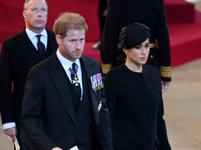 Prinz Harry und Herzogin Meghan trauern um Queen Elizabeth II.