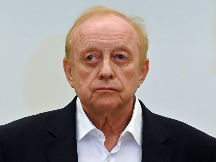 Alfons Schuhbeck am zweiten Prozesstag in München.