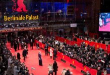 Der rote Teppich auf der Berlinale.