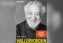 "Tim Pröse: Hallervorden. Ein Komiker macht Ernst" (288 Seiten