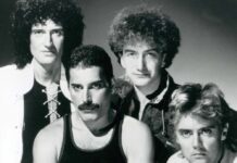 Die Band Queen mit dem verstorbenen Freddie Mercury.