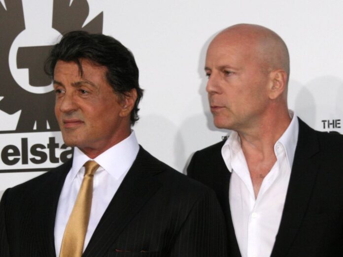 Sylvester Stallone (li.) und Bruce Willis verbindet seit Jahren eine enge Freundschaft.