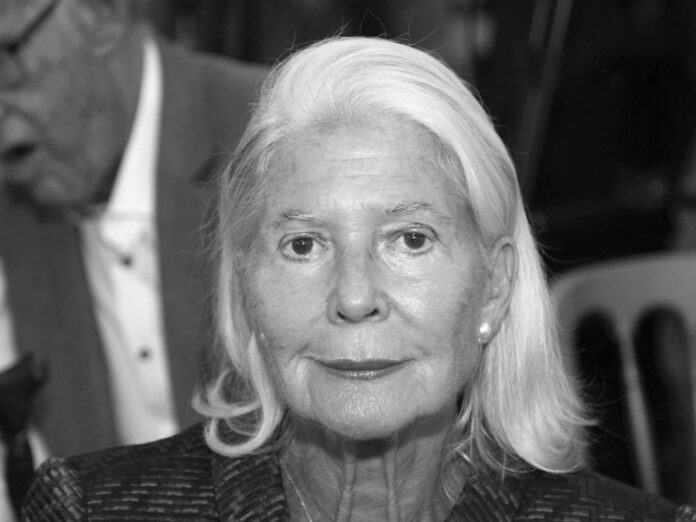 Christiane Hörbiger im Jahr 2018 in Wien.
