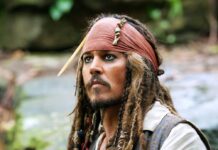 Johnny Depp als Jack Sparrow in "Pirates of the Caribbean - Fremde Gezeiten".