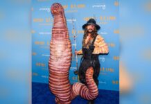 Heidi Klum und Tom Kaulitz in ihren Halloween-Kostümen 2022.
