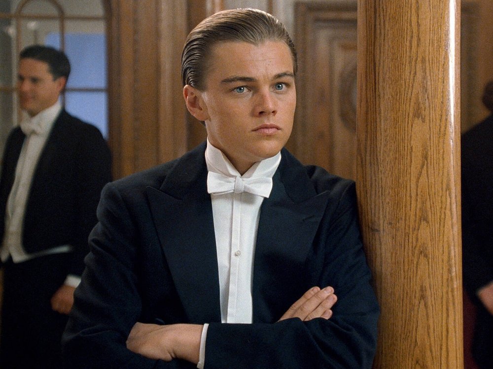 Leonardo DiCaprio als Jack Dawson in "Titanic".