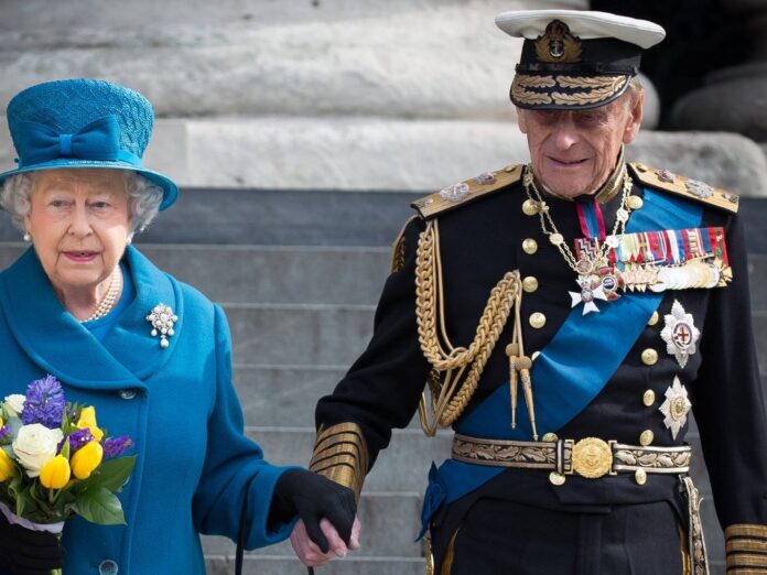 Die Queen und Prinz Philip im Jahr 2015.
