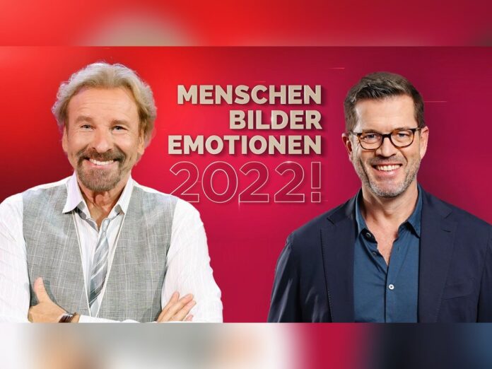 Thomas Gottschalk (l.) und Karl-Theodor zu Guttenberg präsentieren den großen RTL-Jahresrückblick 