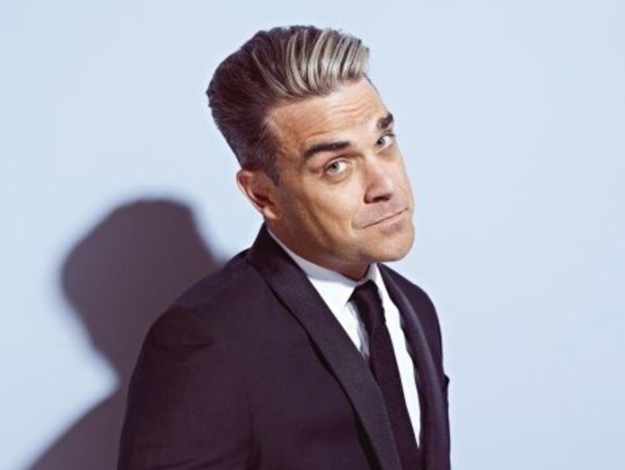 Robbie Williams spielt am 15. November  in der Elbphilharmonie - live mit Orchester und KI-Unterstützung.