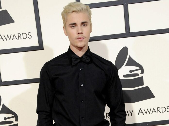 Justin Bieber bei einer Grammy-Verleihung.