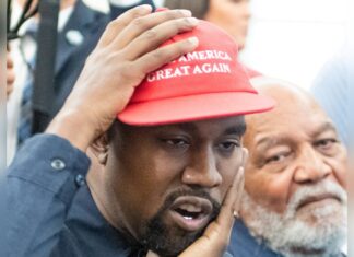 Der Rapper Kanye West scheint völlig vom Weg abgekommen zu sein.