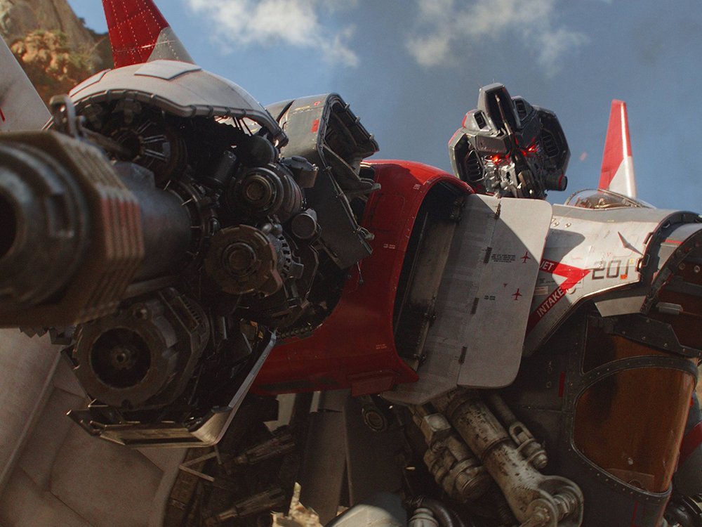Die Transformers genannten Maschinenwesen sind im kommenden Jahr in einem neuen Kinofilm zu sehen.