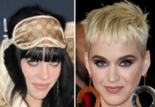 Billie Eilish war für Katy Perry (r.) "nur ein blondes Mädchen".