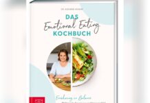 In "Das Emotional Eating Kochbuch" gibt Dr. Kathrin Vergin Tipps und wichtige Infos zum Essverhalten.