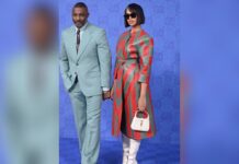 Idris Elba und Frau Sabrina Dhowre Elba bei der Gucci-Show in Mailand.