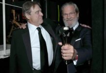 Jeff Bridges (r.) und John Goodman standen vor 25 Jahren gemeinsam für den Kultfilm "The Big Lebowski" vor der Kamera.