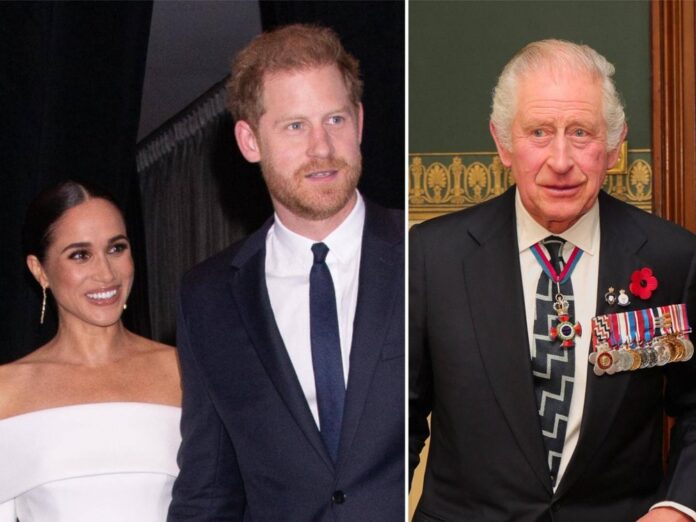Laut royalen Insidern sollen Prinz Harry und Herzogin Meghan der Krönung von König Charles III. unter einem Vorwand fernbleiben.