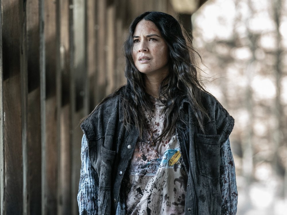 Olivia Munn als Evie in "Tales of the Walking Dead".