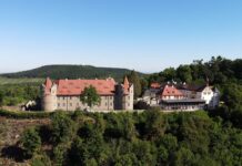 Schloss Frankenberg im Steigerwald