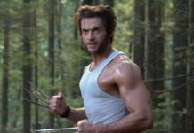 Schauspieler Hugh Jackman als Wolverine in den gleichnamigen Filmen.