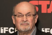 Salman Rushdie vor dem Anschlag.