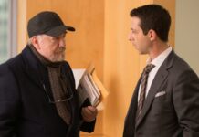 Brian Cox (l.) und Jeremy Strong in "Succession".