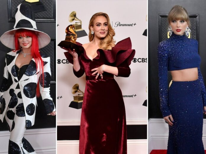 Grammy Awards 2023 (v.l.): Shania Twain