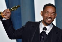 Nach seiner berüchtigten Ohrfeige durfte Will Smith seinen Oscar als "Bester Hauptdarsteller" auf der Bühne in Empfang nehmen.