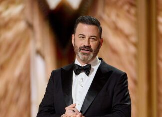 Moderator Jimmy Kimmel bei der 95. Oscarverleihung.