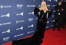 Christina Aguilera bei den GLAAD Media Awards.