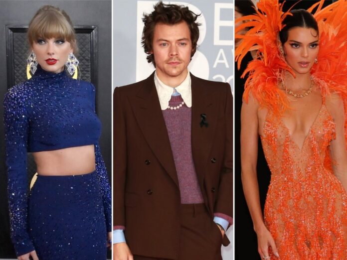 Von Taylor Swift (l.) bis Kendall Jenner (r.) - die Liste von Harry Styles' Verflossenen ist lang.