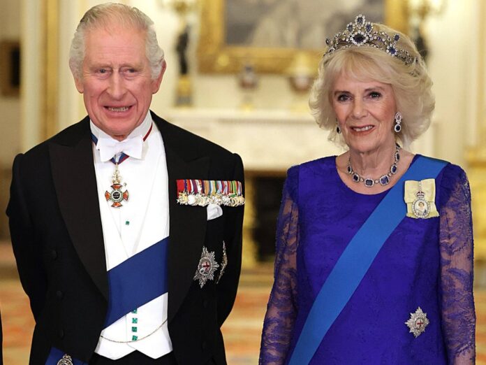 König Charles III. und Ehefrau Camilla werden am 6. Mai gekrönt.