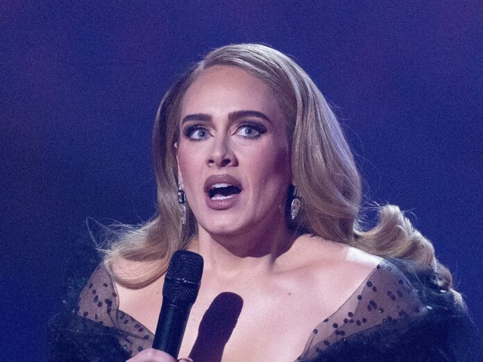 Adele bei einem ihrer Auftritte.