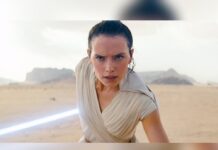 Daisy Ridley in ihrer Paraderolle als Rey.