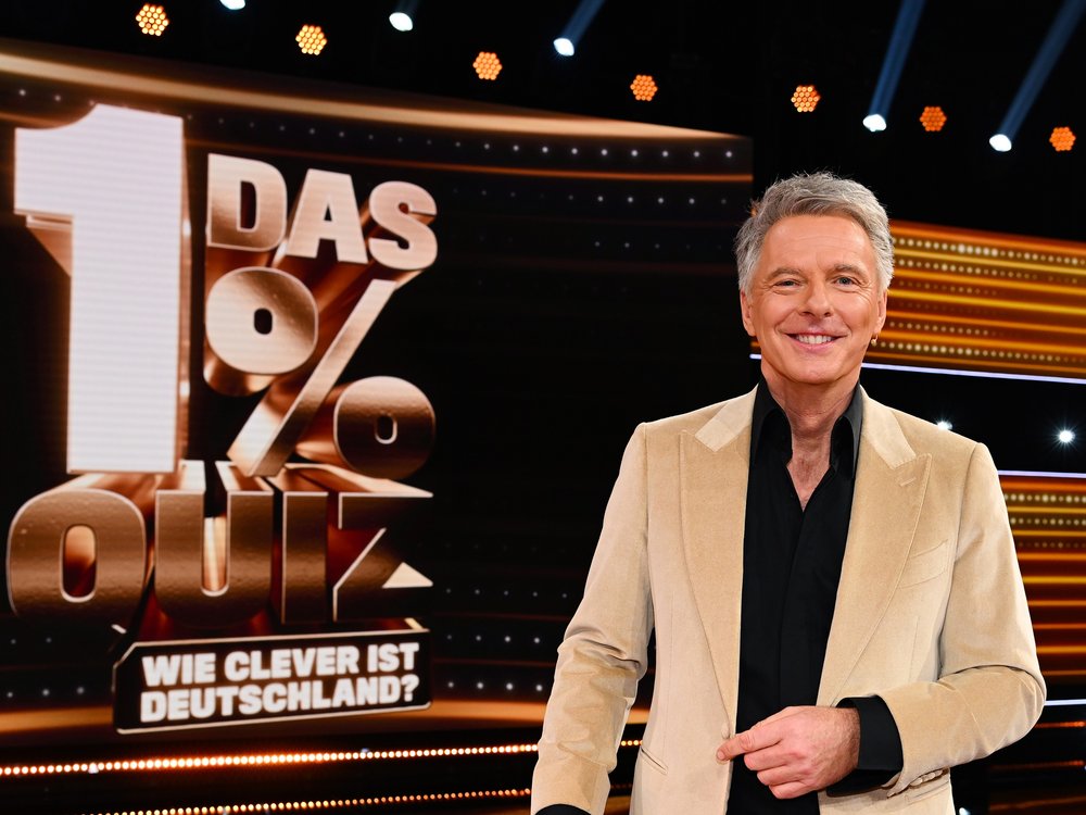 "Das 1% Quiz - Wie clever ist Deutschland?" geht mit einer zweiten Staffel weiter.