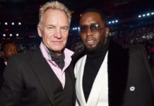 Gute Freunde mit interessantem Deal: Sting und Sean "Diddy" Combs 2018.