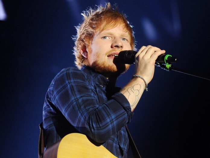 Musiker Ed Sheeran gewann für seinen Song 