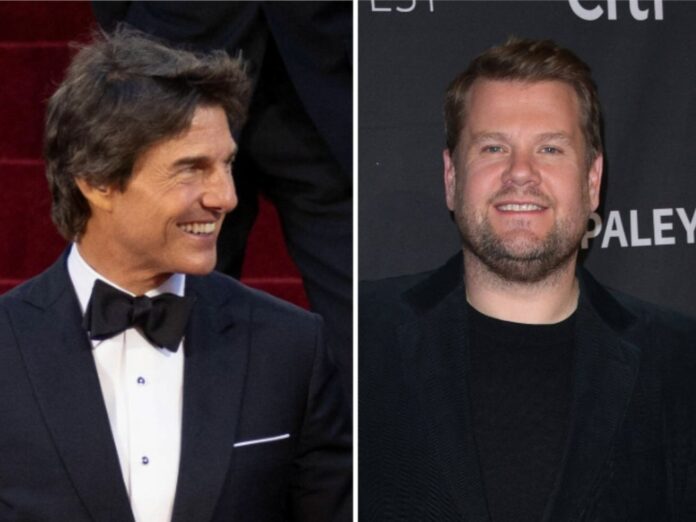 Bewies Humor und Gesangstalent: Tom Cruise (l.) war der Stargast bei James Cordens letzter Folge als 