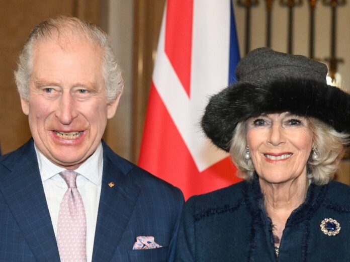 Krönung am 6. Mai: König Charles III. und seine Königin Camilla.