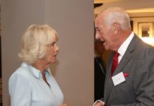 Camilla und Len Goodman bei einem Treffen 2019.