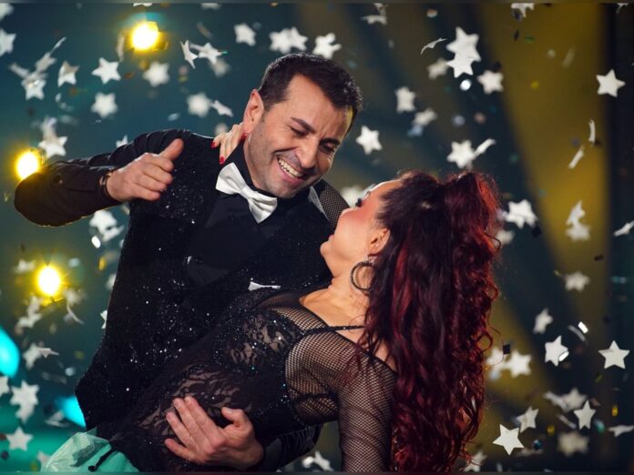 Ali Güngörmüs und seine Tanz-Partnerin Christina Luft mussten sich in der siebten Live-Show von 