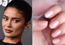 Weg von mattem Finish: Lipgloss Nails sind dank Stars wie Kylie Jenner einer der größten Beauty-Trends im Jahr 2023.