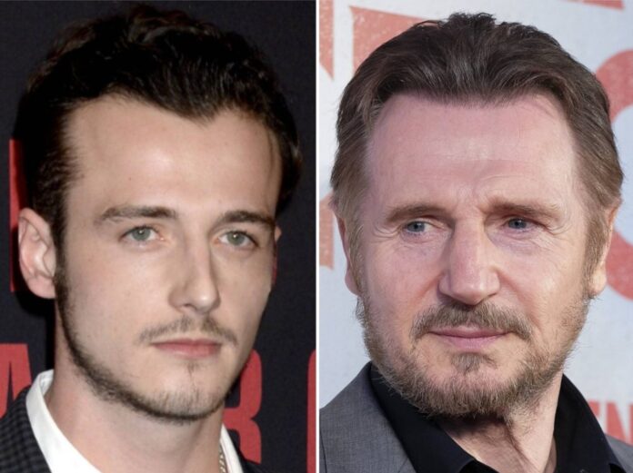 Eine optische Ähnlichkeit zwischen Liam Neeson und seinem Sohn Micheál Richardson ist nicht von der Hand zu weisen.