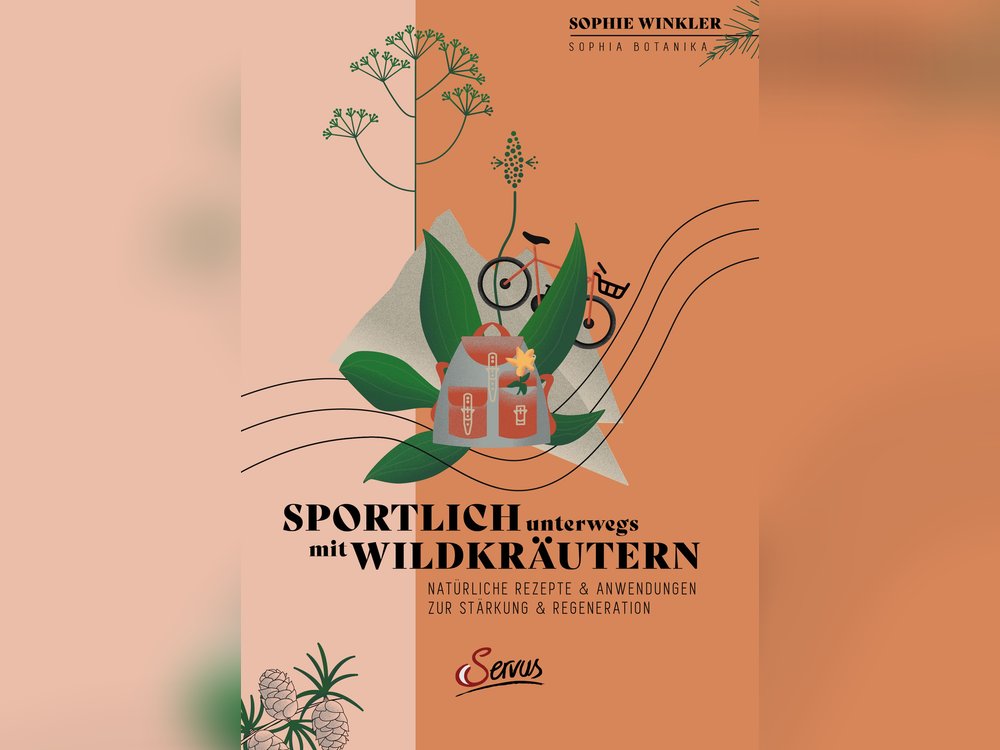 "Sportlich unterwegs mit Wildkräutern" von Sophie Winkler ist ab 21. April 2023 erhältlich.