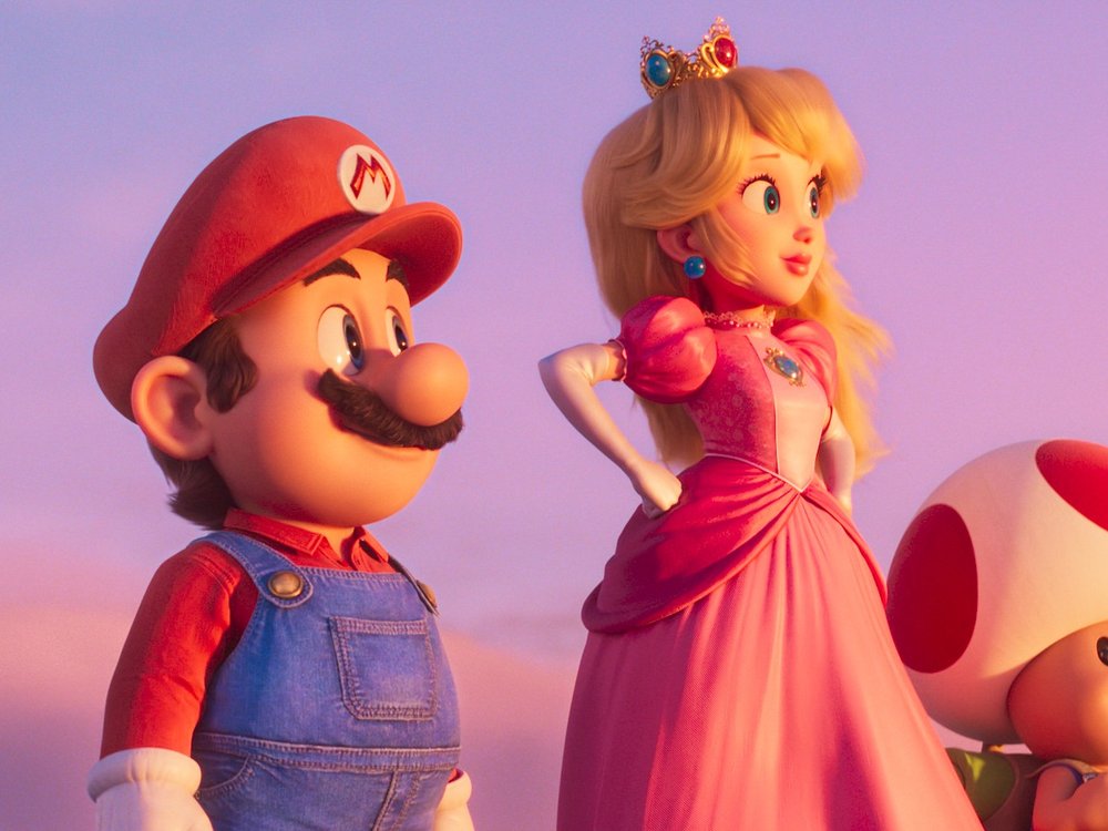 Millionen Menschen weltweit sahen am Oster-Wochenende den neuen "Der Super Mario Bros. Film" im Kino.