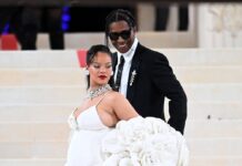 Rihanna und A$AP Rocky bei der Met Gala.